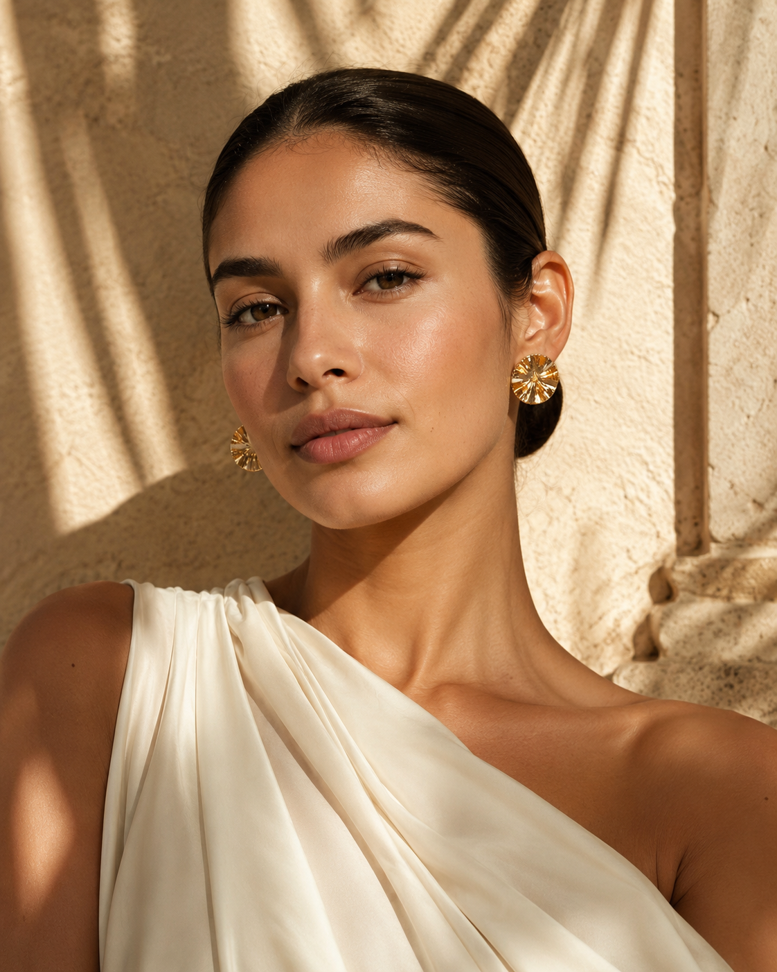 Aretes Estrella Dorada