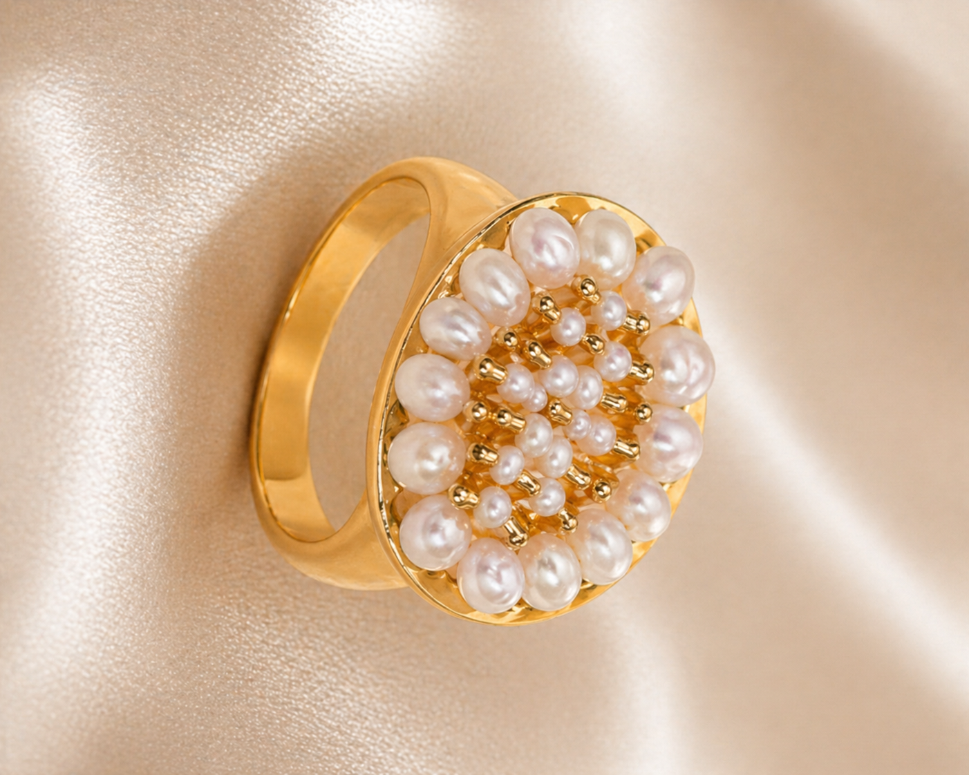 Anillo perla