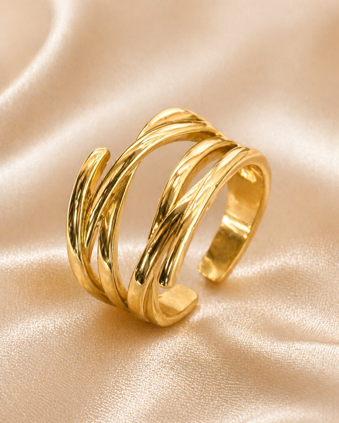 Anillo trenza