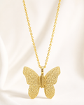 Collar Mariposa Dorada
